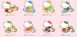 hello kitty prefectures