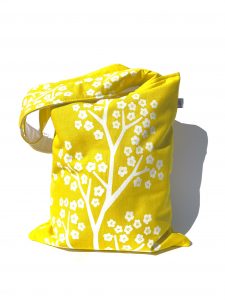 bag sakura yellow
