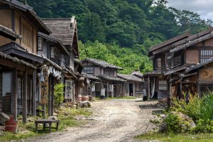tsuruoka japanese countryside village traditional Japan